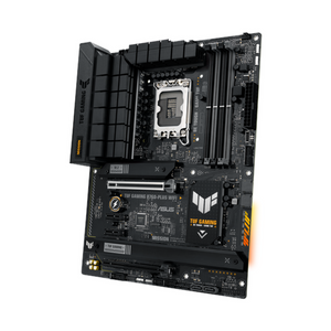 Asus TUF GAMING B760-PLUS WiFi Motherboard, LGA 1700 Socket, ATX Form Factor, DDR5 Ram, PCIe 5.0 With SafeSlot Core+, Wi-Fi 6, Bluetooth v5.2, HDMI, DisplayPort, Realtek 2.5Gb Ethernet With TUF LANGuard, Aura Sync, 1 Year Warranty | 90MB1ER0-M0EAY0