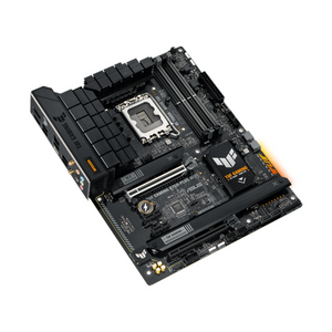 Asus TUF GAMING B760-PLUS WiFi Motherboard, LGA 1700 Socket, ATX Form Factor, DDR5 Ram, PCIe 5.0 With SafeSlot Core+, Wi-Fi 6, Bluetooth v5.2, HDMI, DisplayPort, Realtek 2.5Gb Ethernet With TUF LANGuard, Aura Sync, 1 Year Warranty | 90MB1ER0-M0EAY0