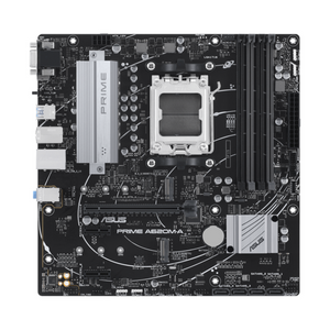Asus PRIME A620M-A-CSM Motherboard, AM5 Socket, micro-ATX Form Factor, DDR5 Ram, PCIe 4.0, USB 5Gbps, Realtek 1Gb Ethernet, Asus 5X Protection III, 1 Year Warranty | 90MB1F10-M0EAYC