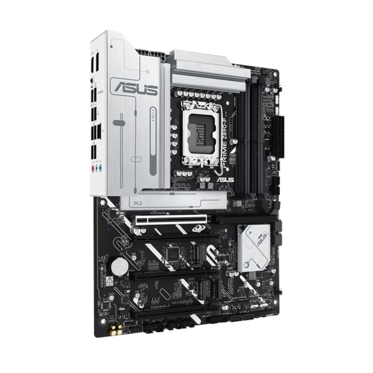 Asus PRIME Z890-P Motherboard, LGA 1851 Socket, ATX Form Factor, DDR5 Ram, PCIe 5.0 With SafeSlot Core+, USB 20Gbps, HDMI, DisplayPort, Realtek 2.5Gb Ethernet With Asus LANGuard, Aura Sync, 1 Year Warranty | 90MB1I50-M0EAY0