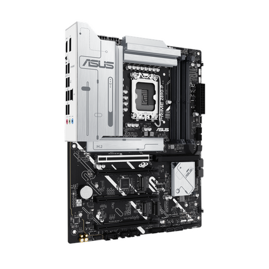 Asus PRIME Z890-P Motherboard, LGA 1851 Socket, ATX Form Factor, DDR5 Ram, PCIe 5.0 With SafeSlot Core+, USB 20Gbps, HDMI, DisplayPort, Realtek 2.5Gb Ethernet With Asus LANGuard, Aura Sync, 1 Year Warranty | 90MB1I50-M0EAY0