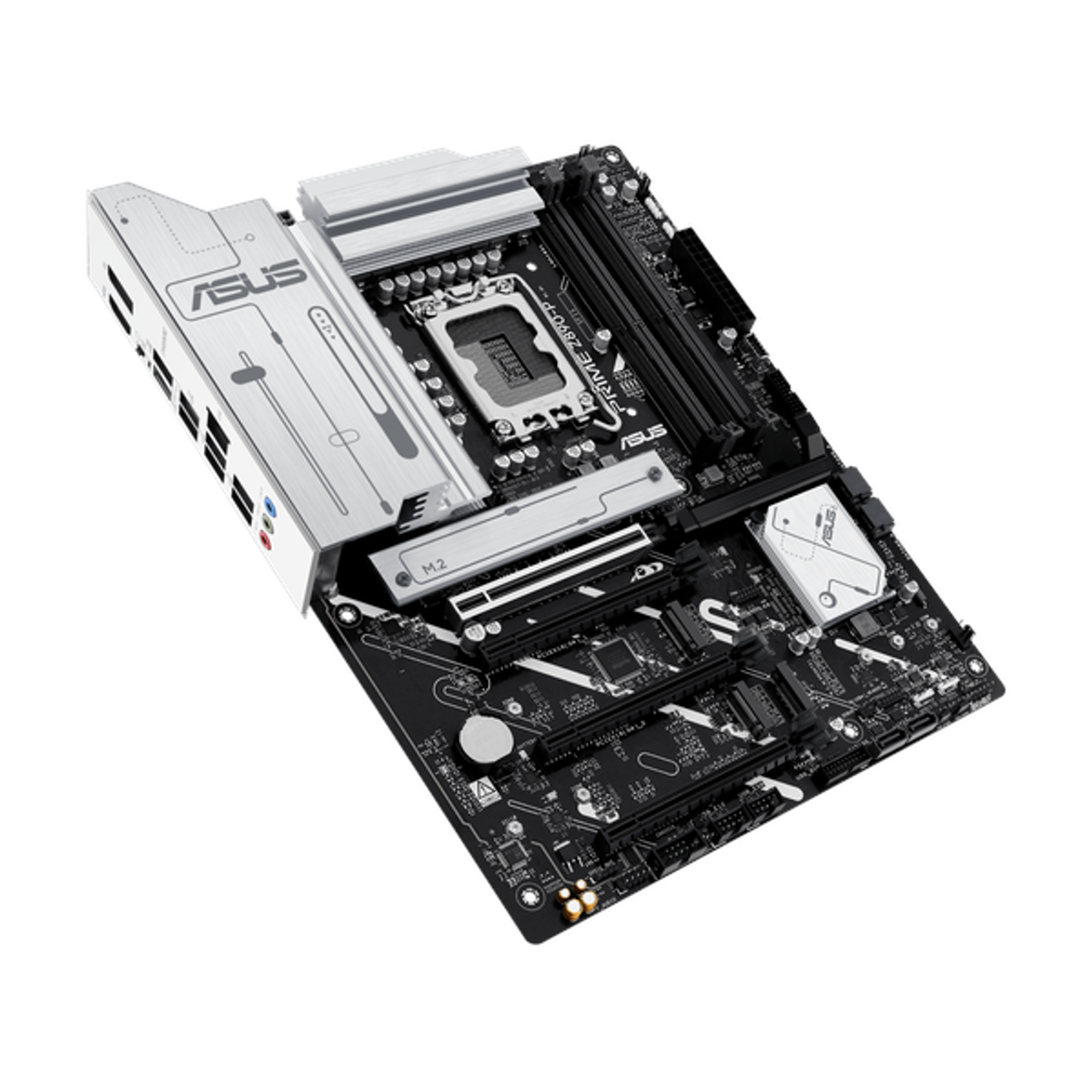Asus PRIME Z890-P Motherboard, LGA 1851 Socket, ATX Form Factor, DDR5 Ram, PCIe 5.0 With SafeSlot Core+, USB 20Gbps, HDMI, DisplayPort, Realtek 2.5Gb Ethernet With Asus LANGuard, Aura Sync, 1 Year Warranty | 90MB1I50-M0EAY0