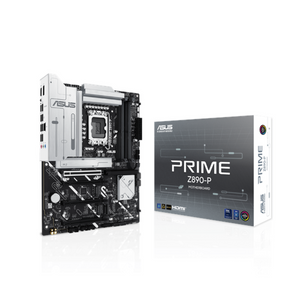 Asus PRIME Z890-P Motherboard, LGA 1851 Socket, ATX Form Factor, DDR5 Ram, PCIe 5.0 With SafeSlot Core+, USB 20Gbps, HDMI, DisplayPort, Realtek 2.5Gb Ethernet With Asus LANGuard, Aura Sync, 1 Year Warranty | 90MB1I50-M0EAY0