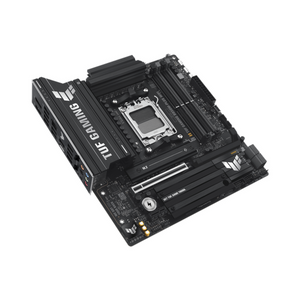 Asus TUF GAMING B850M-PLUS WiFi Motherboard, AM5 Socket, micro-ATX Form Factor, DDR5 Ram, PCIe 5.0 With SafeSlot Core+, Wi-Fi 6E, Bluetooth v5.3, HDMI, DisplayPort, Realtek 2.5Gb Ethernet With TUF LANGuard, Aura Sync, 1 Year Warranty | 90MB1IY0-M0EAY0