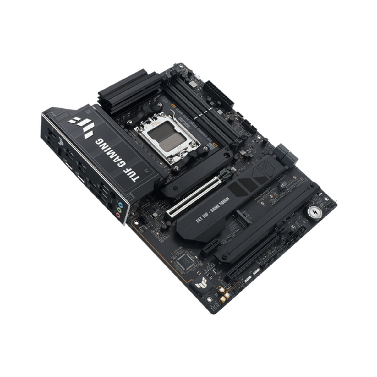Asus TUF GAMING X870E-PLUS WiFi Motherboard, AM5 Socket, ATX Form Factor, DDR5 Ram, PCIe 5.0 With SafeSlot Core+, Wi-Fi 7, Bluetooth v5.4, HDMI, Thunderbolt 4, Realtek 2.5Gb Ethernet With TUF LANGuard, Aura Sync, 1 Year Warranty | 90MB1M70-M0EAY0