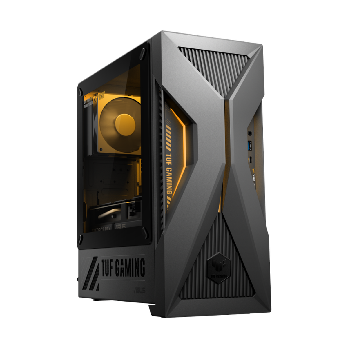 Asus ROG Strix Mini Tower Desktop PC, Intel Core i7-13620H Processor, 32GB RAM, 1TB SSD, 8GB Nvidia RTX 5060 Graphics, Windows 11 Home, 2 Year Warranty | T500MV-13620H281W-T