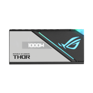 Asus ROG Thor 80 Plus Platinum II Power Supply, 1000W, Fully Modular, ATX, OLED Display, 1 Year Warranty | 90YE00L4-B0NA00