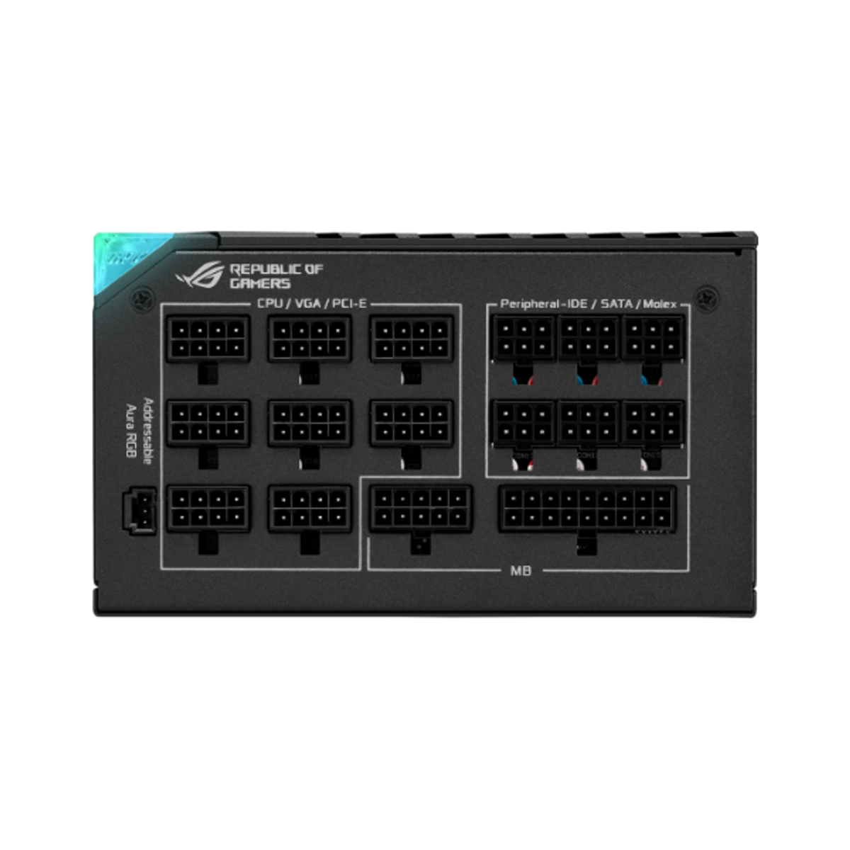 Asus ROG Thor 80 Plus Platinum II Power Supply, 1000W, Fully Modular, ATX, OLED Display, 1 Year Warranty | 90YE00L4-B0NA00