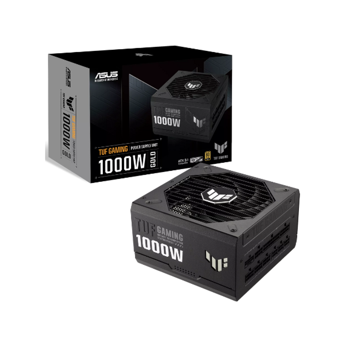 Asus TUF Gaming 80 Plus Gold Power Supply, 1000W, Fully Modular, ATX, Black, 1 Year Warranty | 90YE00S1-B0NA00