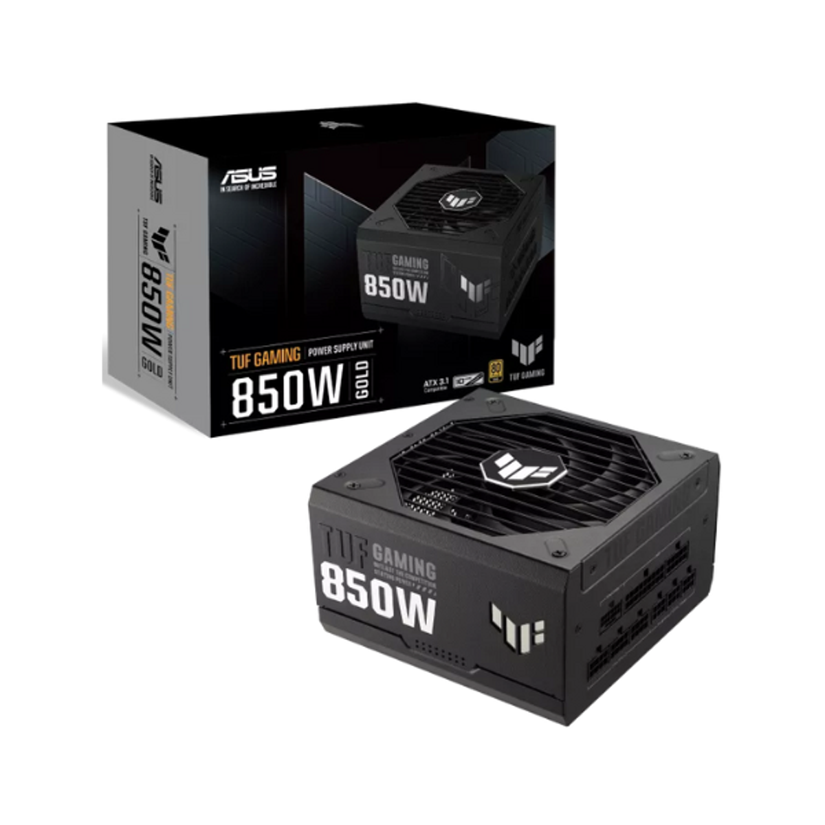 Asus TUF Gaming 80 Plus Bronze Power Supply, 850W, Fully Modular, ATX, 1 Year Warranty | 90YE00S2-B0NA00