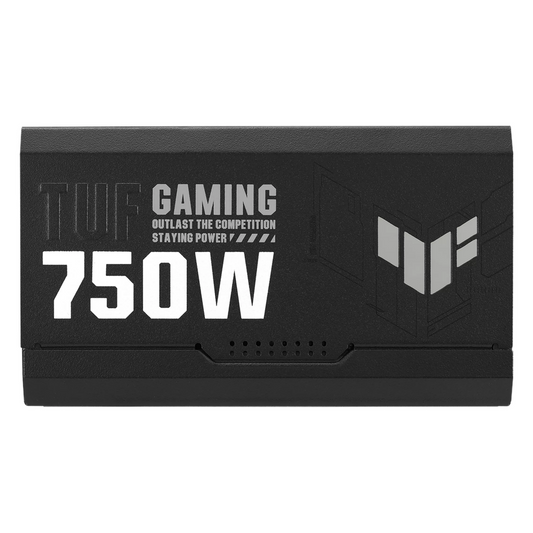 Asus TUF Gaming 80 Plus Gold Power Supply, 750W, Fully Modular, ATX, 0dB Technology, Black, 1 Year Warranty | 90YE00S3-B0NA00
