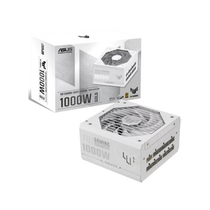 Asus TUF Gaming 80 Plus Gold Power Supply, 1000W, Fully Modular, ATX, White, 1 Year Warranty | 90YE00S5-B0NA00