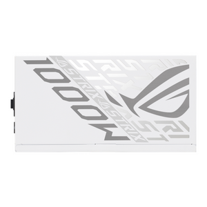Asus ROG Strix 80 Plus Platinum Power Supply, 1000W, Fully Modular, ATX, PCIe 5.1 Ready, 0dB Technology, White, 1 Year Warranty | 90YE00W4-B0NA00