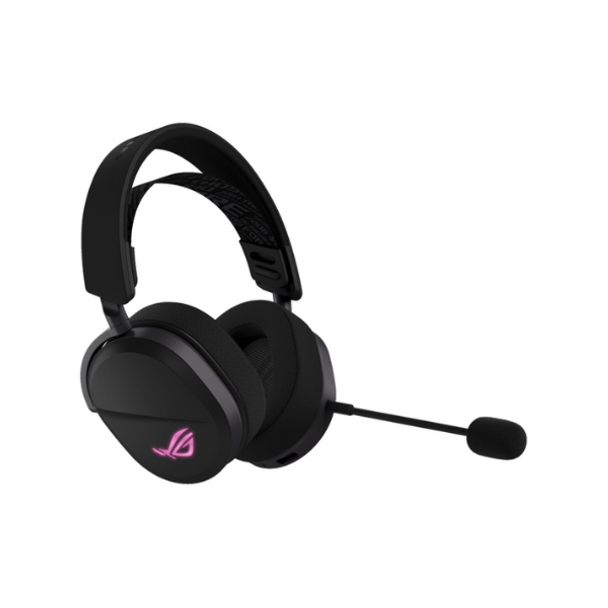 Asus ROG Pelta Wireless Tri-mode RGB Gaming Headset, Ergonomic, Lightweight Design, Black, 1 Year Warranty | 90YH0410-BHUA00