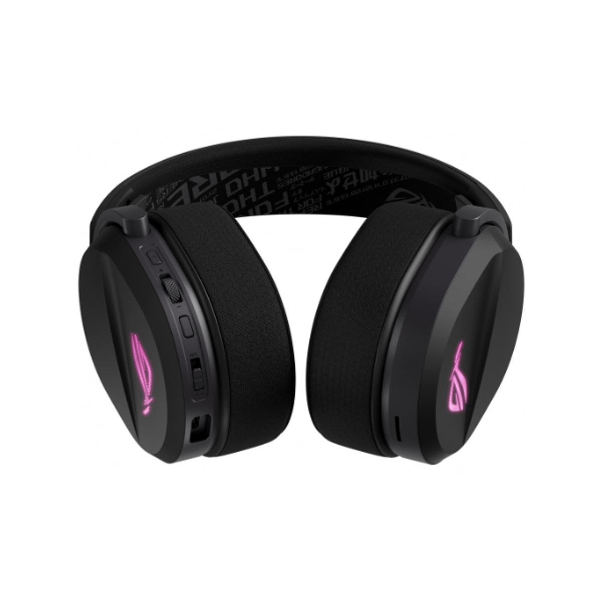 Asus ROG Pelta Wireless Tri-mode RGB Gaming Headset, Ergonomic, Lightweight Design, Black, 1 Year Warranty | 90YH0410-BHUA00