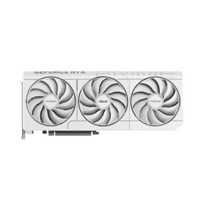 Asus PRIME GeForce RTX 5070 OC Edition Graphics Card, GDDR7 12GB 192-bit Memory, HDMI 2.1b & DP 2.1b Outputs, PCI Express 5.0, 2587 MHz Core Clock, 28 Gbps Memory Clock, SFF Compatible, White, 1 Year Warranty | 90YV0M19-M0NA00