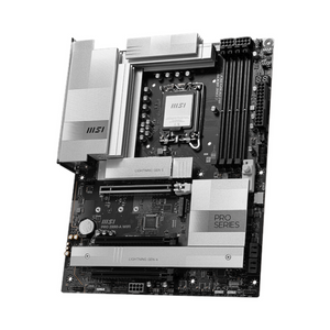 Msi PRO Z890-A WiFi Motherboard, LGA 1851 Socket, ATX Form Factor, DDR5 Ram, PCIe 5.0, Intel Wi-Fi 6E, Bluetooth 5.3, USB 40Gbps, HDMI 2.1, Thunderbolt4 (Type-C), Realtek 8126 5G LAN, EZ M.2 Shield Frozr II, 1 Year Warranty | 911-7E32-004