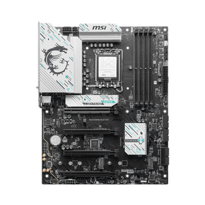 Msi B860 Gaming Plus WiFi Motherboard, LGA 1851 Socket, ATX Form Factor, DDR5 Ram, PCIe 5.0, Intel Killer BE1750x Wi-Fi 7 & Bluetooth 5.4, Thunderbolt4 Port, USB 10Gbps, Intel Killer E5000 5Gbps LAN, EZ M.2 Shield Frozr II, 1 Year Warranty | 911-7E41-003