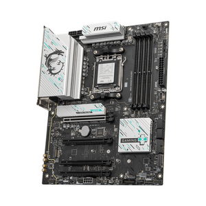 Msi B850 Gaming Plus WiFi Motherboard, AM5 Socket, ATX Form Factor, DDR5 Ram, PCIe 5.0, Wi-Fi 7 With EZ Antena, Bluetooth 5.4, USB 10Gbps, 5G LAN, EZ M.2 Shield Frozr II, 1 Year Warranty | 911-7E56-001-007