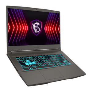 MSI Thin 15 B13UC Gaming Laptop, Intel Core i5-13420H Processor, 8GB RAM, 512GB SSD, 4GB Nvidia RTX 3050 Graphics, 15.6