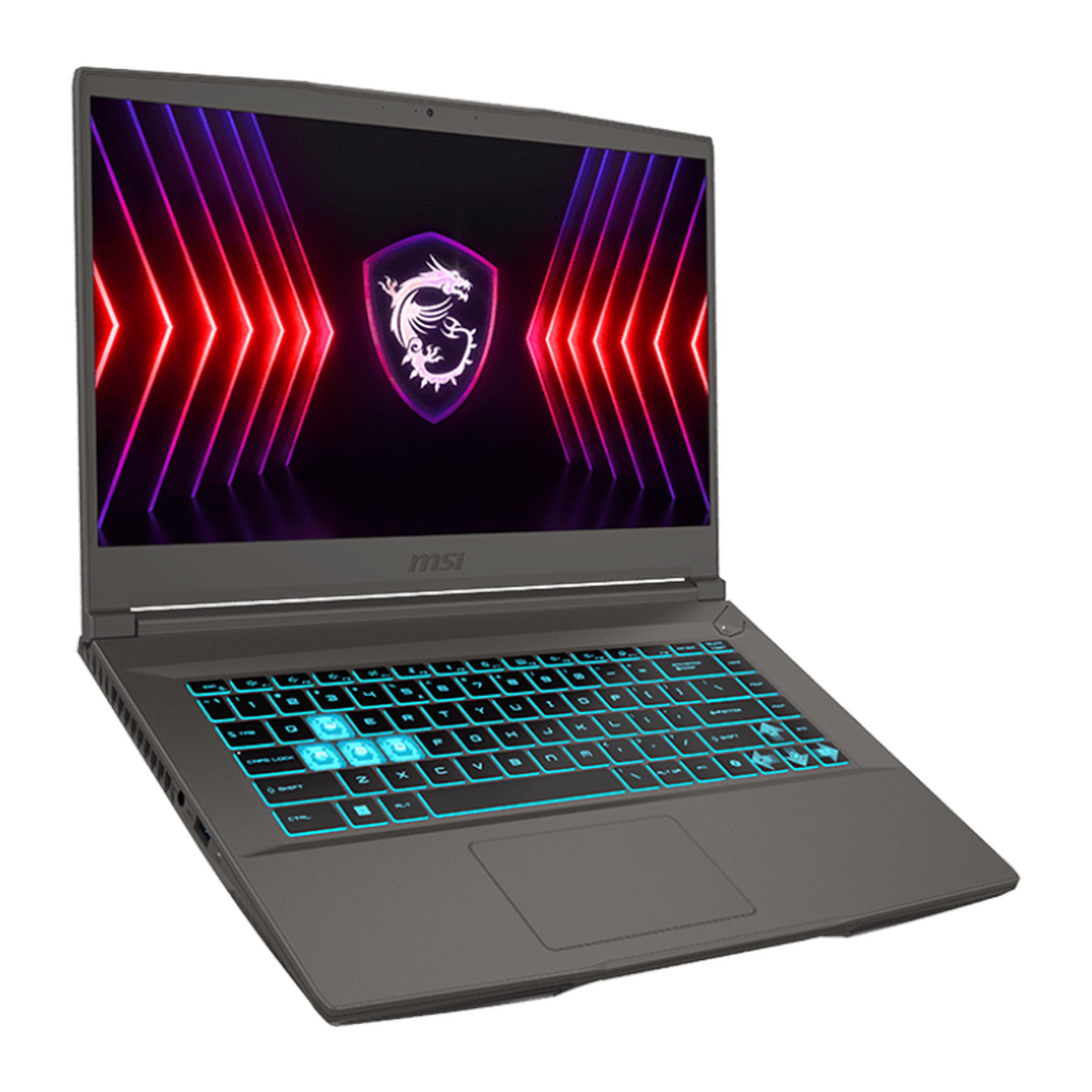 MSI Thin 15 B13UC Gaming Laptop, Intel Core i5-13420H Processor, 8GB RAM, 512GB SSD, 4GB Nvidia RTX 3050 Graphics, 15.6" FHD 144Hz Display, Windows 11 Home, Single Backlit English & Arabic Keyboard, 1 Year Warranty | 9S7-16R831-3098