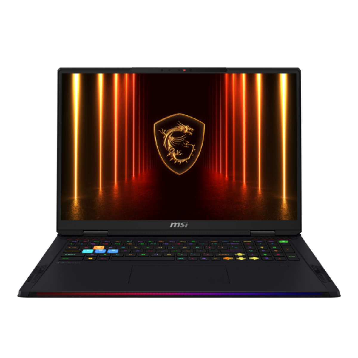 MSI Raider 18 HX AI A2XWJG Intel Core Ultra 9 285HX Processor, 64GB RAM, 2TB SSD, 24GB-NVIDIA RTX 5090, 18" UHD IPS Display, Window 11 Home, English & Arabic Keybaord, Titan Gaming Backpack, 2 Year Warranty | 9S7-182462-058