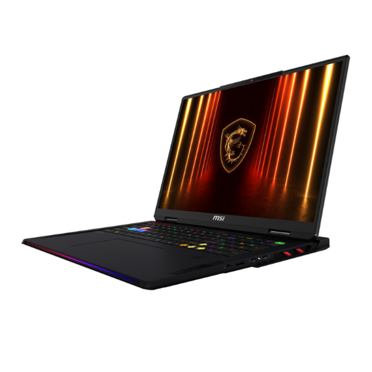 MSI Raider 18 HX AI A2XWJG Intel Core Ultra 9 285HX Processor, 64GB RAM, 2TB SSD, 24GB-NVIDIA RTX 5090, 18" UHD IPS Display, Window 11 Home, English & Arabic Keybaord, Titan Gaming Backpack, 2 Year Warranty | 9S7-182462-058