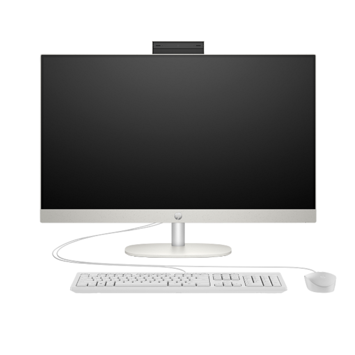 HP 27-cr0154nh All-in-One Desktop â€“ Intel Core i7-1355U Processor, 8 GB RAM, 512 GB SSD, 27" (1920 x 1080) FHD Touch Display, DOS, Shell white, English Keyboard, 1 Year Warranty | A99BMEA
