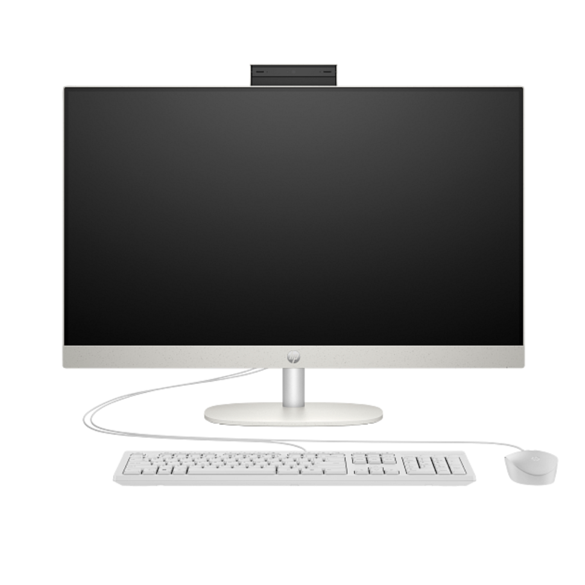 HP 27-cr0156nh All-in-One Desktop â€“ Intel Core i7-1355U Processor, 8 GB RAM, 512 GB SSD, 27" (1920 x 1080) FHD Display, DOS, Shell white, English Keyboard, 1 Year Warranty | A9VA3EA