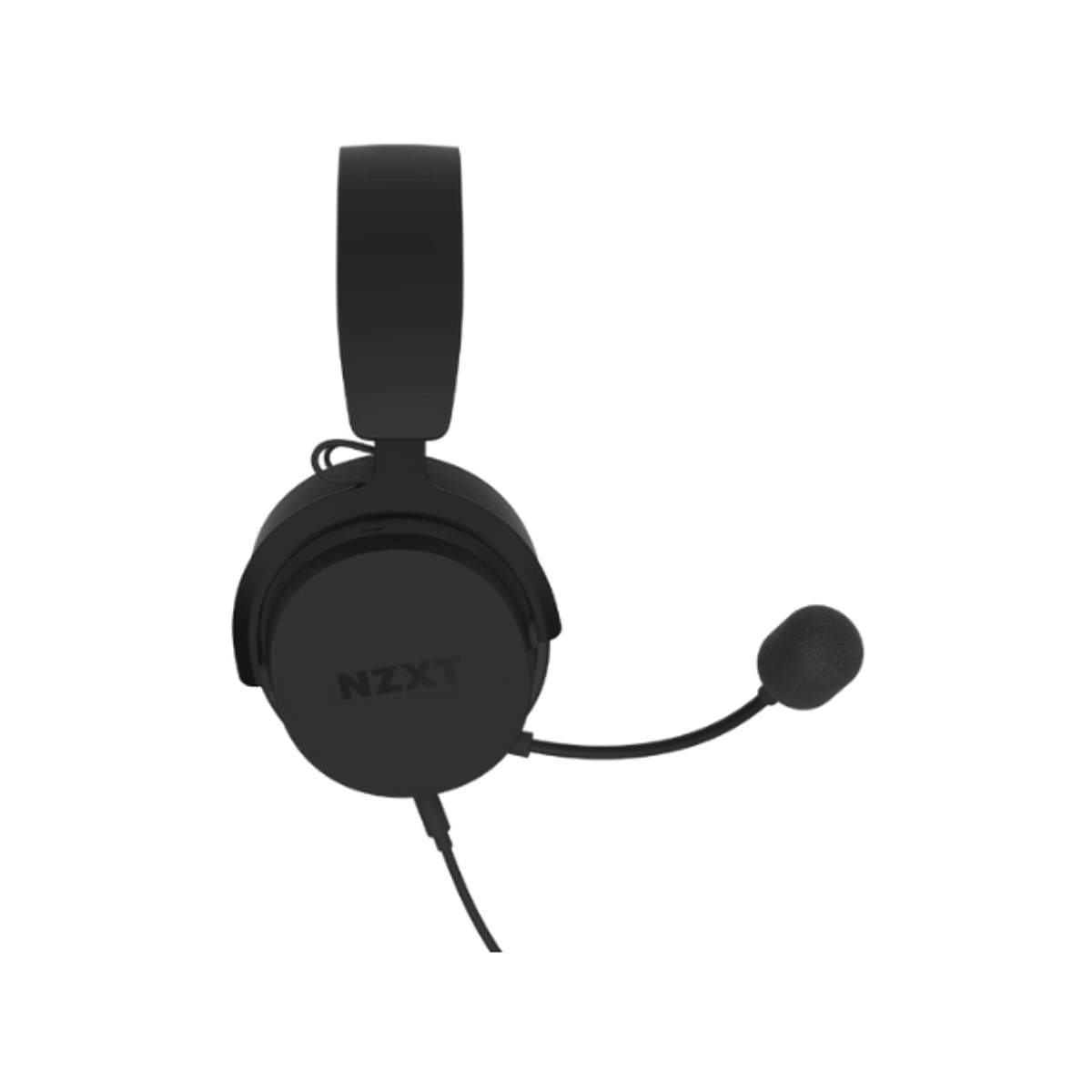NZXT Relay Hi-Res Certified Wired Gaming Headset, Cable Length: 2m, Black, 1 Year Warranty | AP-WCB40-B2