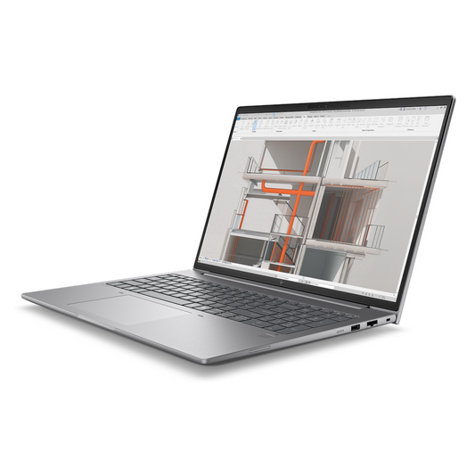Hp ZBook X G1i 16 Laptop, Intel Core Ultra 9 285H Processor, 32GB RAM, 1TB SSD, 8GB Nvidia RTX PRO 2000 Graphics, 16" WUXGA Display, Windows 11 Pro, English & Arabic Backlit Keyboard, 1 Year Warranty | B30L4ES
