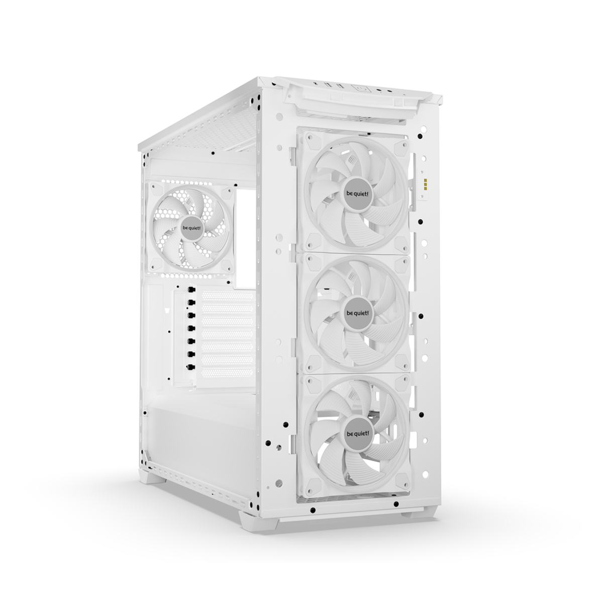 BE QUIET! Shadow Base 800 FX E-ATX PC Case, Tempered glass Side Panel, 4 x Silent Wings Fans with PWM and ARGB Hub, Full Size GPU Support, USB 3.2 Gen 2, White, 1 Year Warranty | BGW64