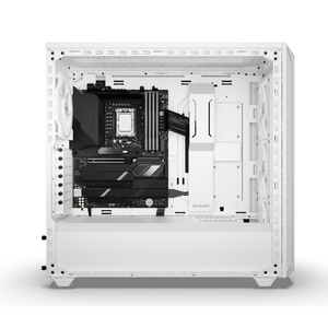 BE QUIET! Shadow Base 800 FX E-ATX PC Case, Tempered glass Side Panel, 4 x Silent Wings Fans with PWM and ARGB Hub, Full Size GPU Support, USB 3.2 Gen 2, White, 1 Year Warranty | BGW64