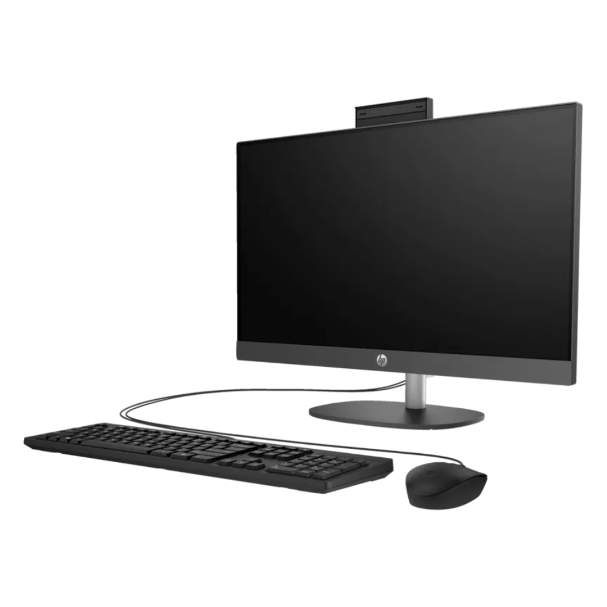 HP 24-cr0324nh All-in-One Desktop Intel Core i5-1334U Processor, 8 GB RAM, 512 GB SSD, 23.8" (1920 x 1080) FHD Touch Display, DOS, Jet black, English Keyboard, 1 Year Warranty | BJ2P4EA