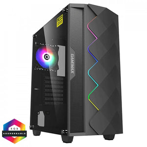 ATX CASE GAMEMAX DIAMOND BLACK