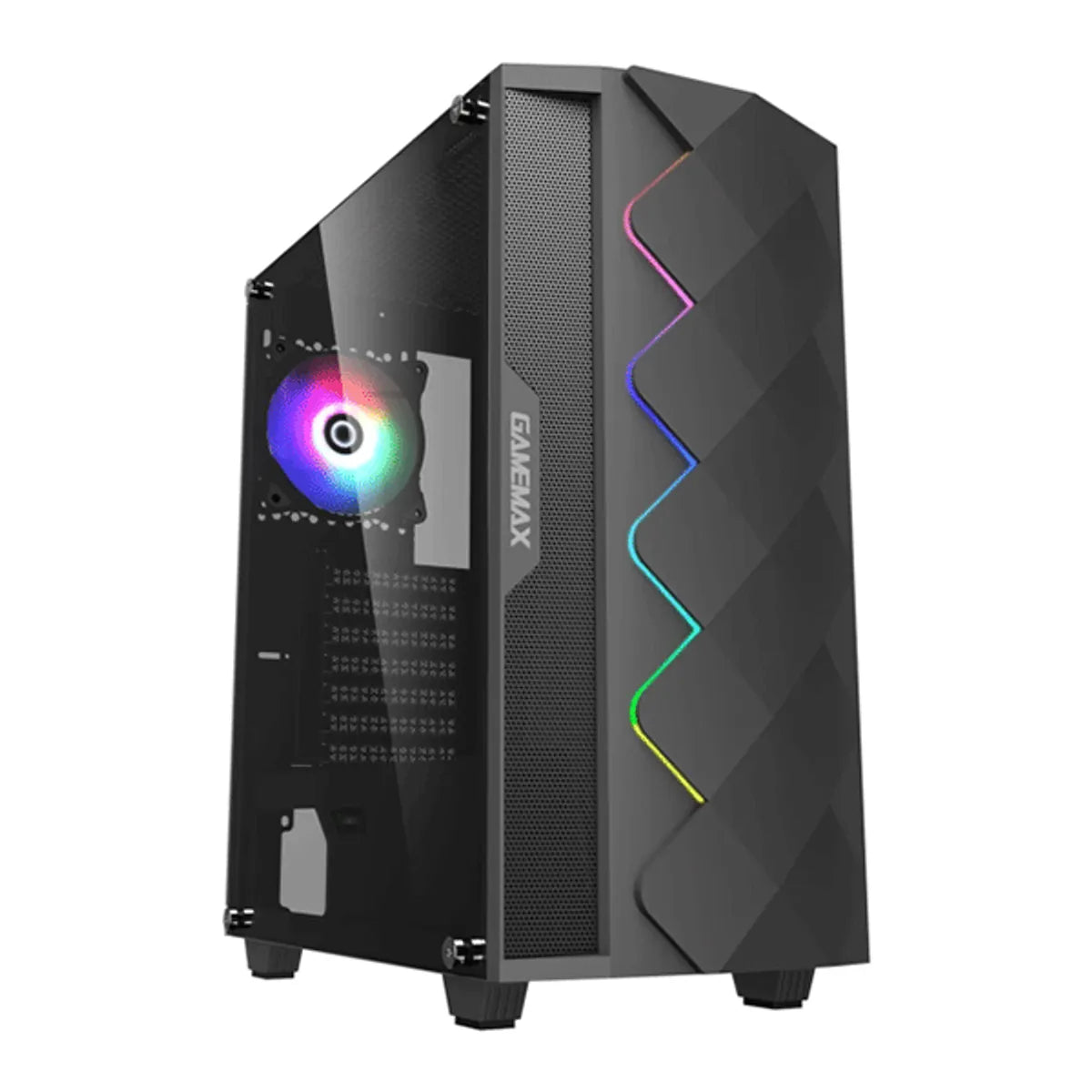 ATX CASE GAMEMAX DIAMOND BLACK