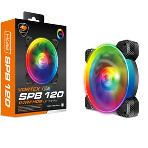 COUGAR CASE FAN VORTEX 120 RGB 120mm Single Fan 1 Year Shop Warranty | CF-V12SPB-RGB