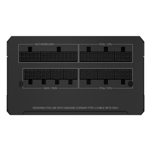 Corsair RM1200e 80 Plus Gold Power Supply, 1200W, Fully Modular, ATX, PCIe 5.1, Black, 1 Year Warranty | CP-9020258-UK