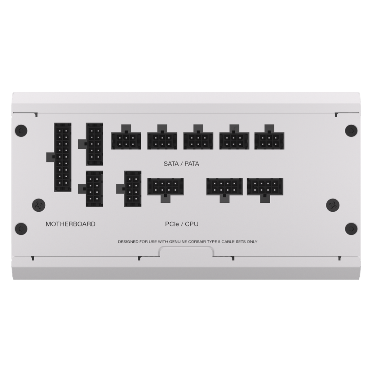 Corsair RM850x SHIFT 80 Plus Gold Power Supply, 850W, Fully Modular, ATX, White, 1 Year Warranty | CP-9020274-UK