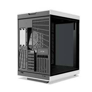 Hyte Y70 Touch Infinite Dual Chamber Mid-Tower ATX Case, 3-Piece Panoramic Glass, 14.9