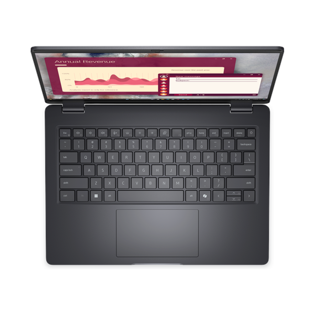 Dell Pro 14 PC14250 Laptop, Intel Core 5 120U Processor, 8GB RAM, 512GB SSD, 14" FHD+ Display, DOS, English & Arabic Backlit Keyboard, 1 Year Warranty | DPPC14250C58GAR-2621