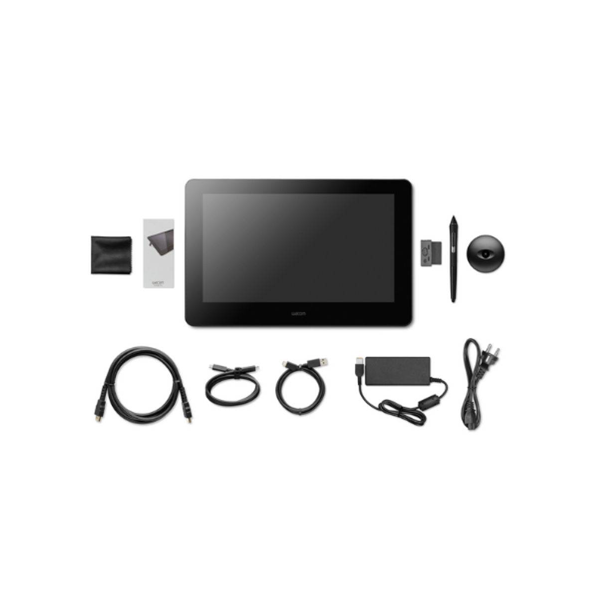 Wacom Cintiq Pro 16 (2021), USB-C port, HDMI Port, USB-A port, 1 Year Warranty | DTH167K0B