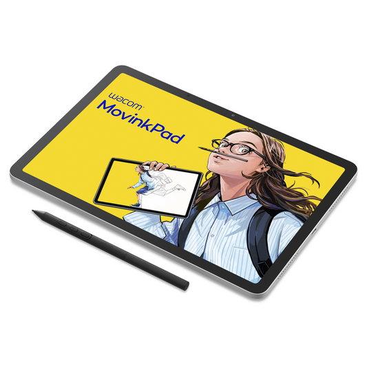 Wacom MovinkPad 11.5" Pen Tablet, 2200 x 1440 pixels Resolution, MediaTek Helio G99 Processor, 8GB RAM, 128GB Storage,  8192 Pen Pressure Levels, Android 14, 1 Year Warranty | DTHA116CL0Z