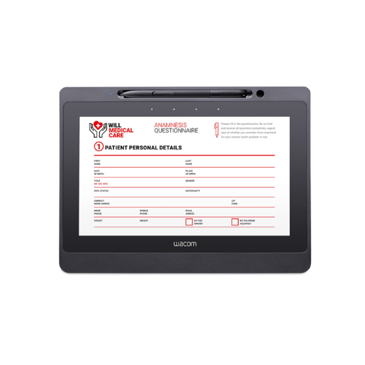 Wacom DTU-1141B Interactive Pen Display, 1 Year Warranty | DTU1141B