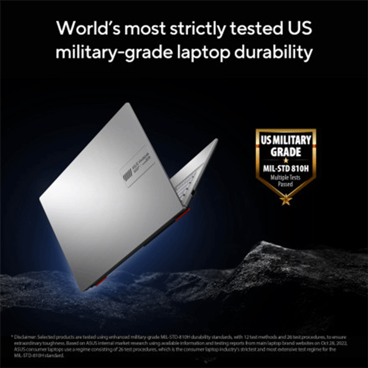ASUS Vivobook Go 14 AMD Ryzen 5 7520U Processor, 8GB RAM, 512GB SSD, 14" FHD Display, Windows 11 Home-, Black Color, 1 Year Warranty | E1404FA-NK185W