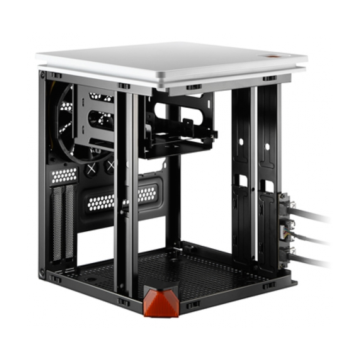 XIGMATEK Nebula C Mini-ITX PC Case, 1 x 120mm Fan, 230mm GPU Support, USB 3.0, Purple, 1 Year Warranty | EN6831