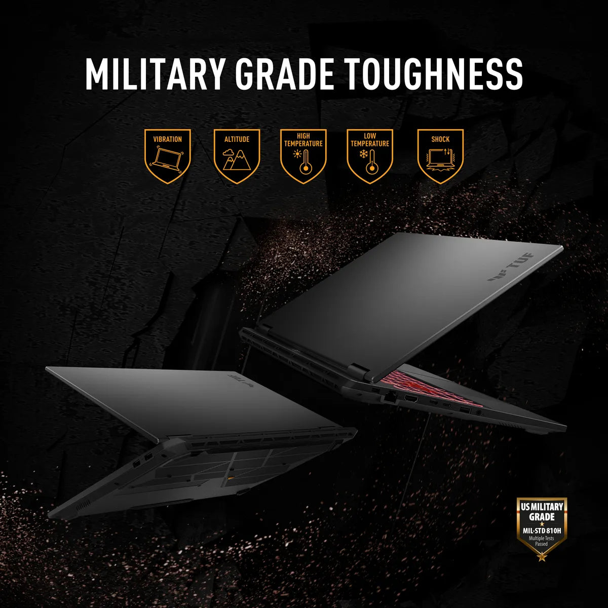 Asus TUF A16 Gaming Laptop, AMD Ryzen 9 8940HX Processor, 16GB RAM, 1TB SSD, 8GB Nvidia RTX 5060 Graphics, 16