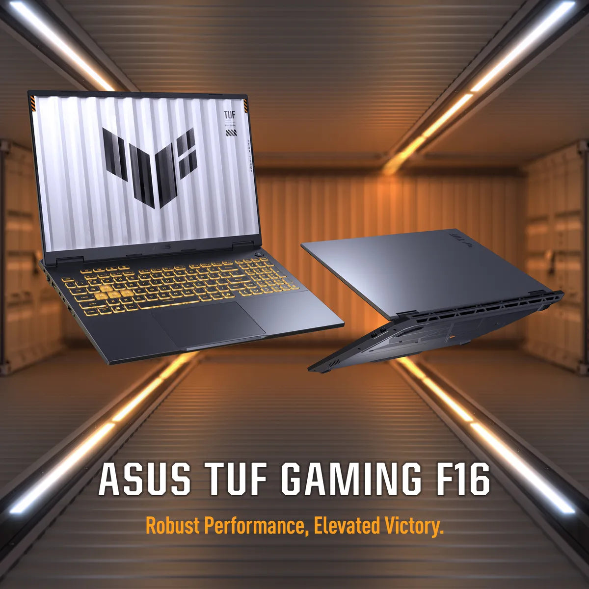 ASUS TUF Gaming F16 Intel Core i7 14650HX Processor, 16GB RAM, 1TB SSD, 8GB NVIDIA RTX 5060, 16" FHD 165HZ Display, Windows 11 Home, English & Arabic Keyboard, Jaeger Gray, 1 Year Warranty | FX608JMR-RV010W