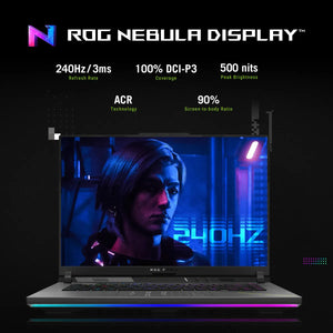 ASUS ROG Strix G16 G614FR AMD Ryzen 9 9955HX3D Processor, 32GB RAM, 1TB SSD, 12GB NVIDIA RTX 5070, 16