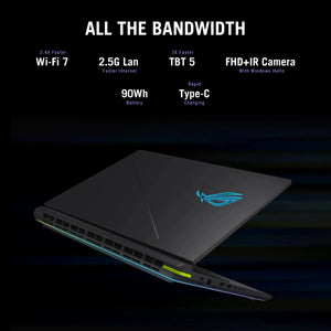 Asus ROG Strix G16 G615LR Gaming Laptop Intel Core Ultra 7 255HX Processor, 32GB RAM, 1TB SSD, 12GB NVIDIA RTX 5070Ti, 16